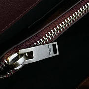 YSL ENVELOP Satchel Large Red Wine 5129 36cm - 3