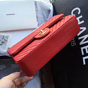 Chanel Classic Handbag Red - 2