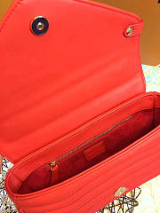 LOUIS VUITTON NEW WAVE CHAIN BAG MM RED M51943 25cm  - 5
