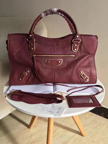 Balenciaga motorcycle bag 37.5cm