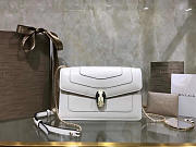 Bvlgari Serpenti Forever Calf Leather Flap Cover Crossbody Bag 38102 - 2