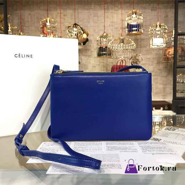 Celine Leather Trio Z925 25cm - 1