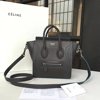 Celine Leather Nano Luggage Z962 20cm 