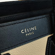 Celine Leather Nano Luggage Z979 19.5cm  - 4