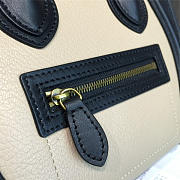 Celine Leather Nano Luggage Z979 19.5cm  - 5