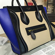 Celine Leather Nano Luggage Z979 19.5cm  - 6
