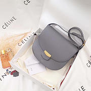 Celine Leather Compact Trotteur Z1119 19cm  - 1
