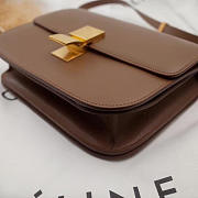 Celine Leather Classis Box Z1138 24cm  - 4