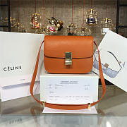 Celine Leather Classis Box Z1156 23.5cm  - 1