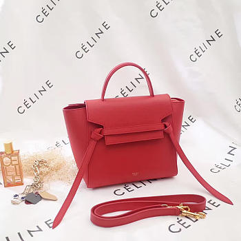 Celine Leather Belt Bag Z1175 24cm 