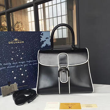 Delvaux Mini Brillant Satchel Smooth Leather 1470 20cm