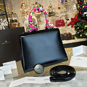 Delvaux MM Brillant Satchel Color stripe 1502 28cm - 4
