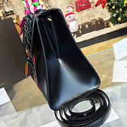 Delvaux MM Brillant Satchel Color stripe 1502 28cm - 3