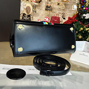 Delvaux MM Brillant Satchel Color stripe 1502 28cm - 2