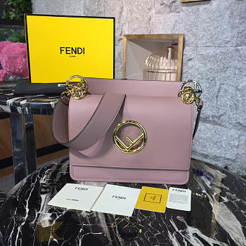 Fendi Shoulder Bag Pink 1997 25.5cm