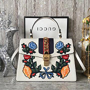 Gucci Sylvie Leather Bag Z2141 31.5cm - 2