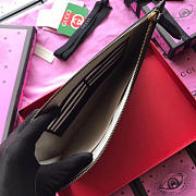 Gucci GG Leather Clutch Bag Z05 30cm  - 5