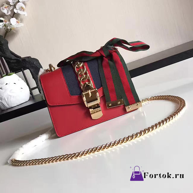 Gucci Sylvie Leather Bag Z2341 - 1