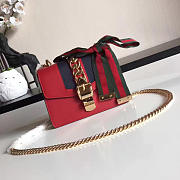 Gucci Sylvie Leather Bag Z2341 - 6