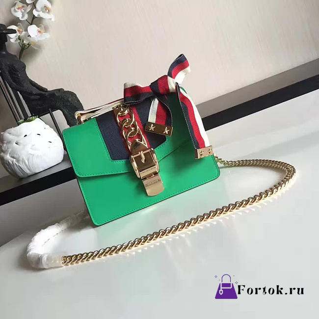 Gucci Sylvie Leather Bag Z2348 - 1
