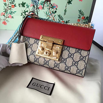 Gucci GG Leather Padlock 2389 20cm