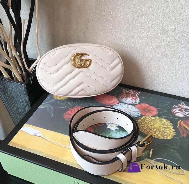 Gucci Marmont Pocket White 2632 18cm - 1