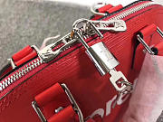 Louis Vuitton Supreme domed satchelv Red M40301 3008 - 2