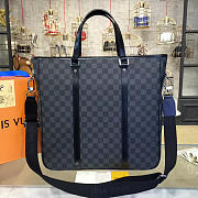 Louis Vuitton TADAO Damier Graphite Canvas 37cm  - 1