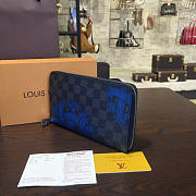 Louis Vuitton ZIPPY Wallet Blue 3147 - 3