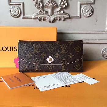 Louis Vuitton EMILIE WALLET 3148 19cm