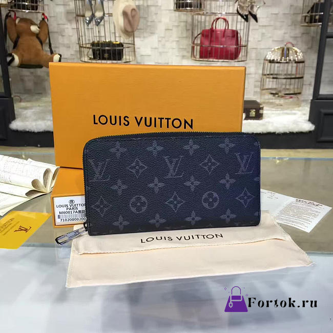 Louis Vuitton ZIPPY Wallet Noir 3162 - 1