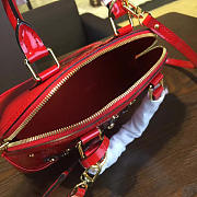 Louis Vuitton ALMA BB Monogram Vernis Leather 3531 24cm  - 6