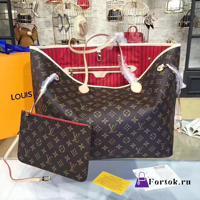 Louis Vuitton Neverfull GM cherry 3607 40cm  - 1