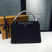 LOUIS VUITTON CAPUCINES MM NOIR 3671  - 6
