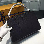 LOUIS VUITTON CAPUCINES MM NOIR 3671  - 4