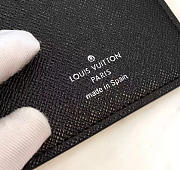 Louis Vuitton Supreme Wallet Black 3798 19cm - 5