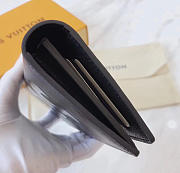 Louis Vuitton Supreme Wallet Black 3798 19cm - 2