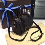 LOUIS VUITTON SPEEDY Noir 3818 20cm - 3