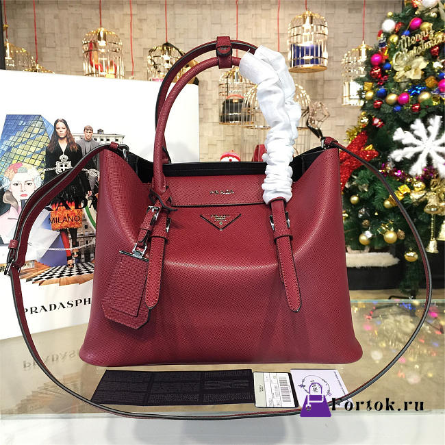 Prada double bag 4110 33.5cm - 1