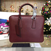Prada Leather Briefcase 4208 - 6