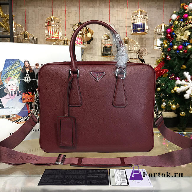Prada Leather Briefcase 4226 - 1