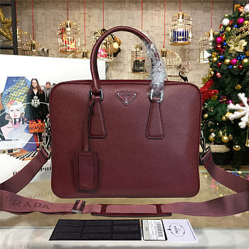 Prada Leather Briefcase 4226