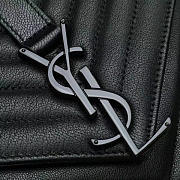 YSL MONOGRAM COLLEGE Full Black 4788 32cm - 3