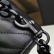 YSL MONOGRAM COLLEGE Full Black 4788 32cm - 2