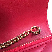 YSL MONOGRAM College Red Hardware Gold 5072 19cm - 2