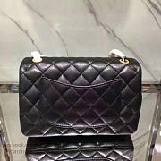 Chanel Calfskin Small Flap Bag Black A98256 20cm - 4