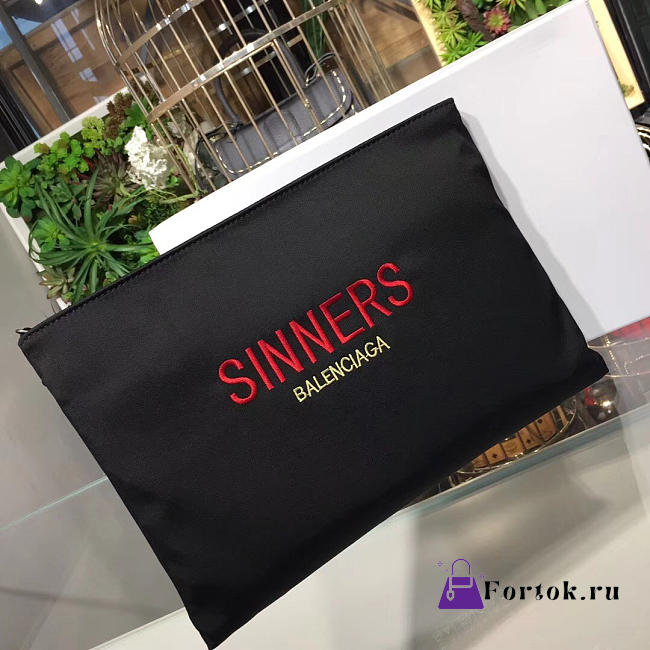 Balenciaga Clutch Black 5608 32cm - 1