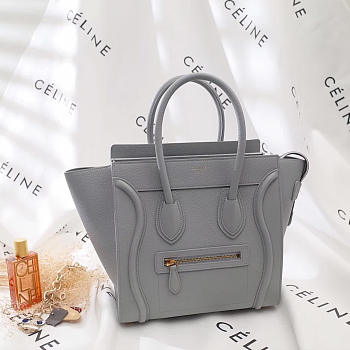 Celine Leather Nano Luggage  Z987 20cm 