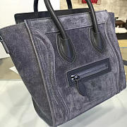 Celine Nano Luggage  Leather Shoulder Bag Z1017 20cm  - 4