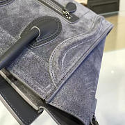 Celine Nano Luggage  Leather Shoulder Bag Z1017 20cm  - 5